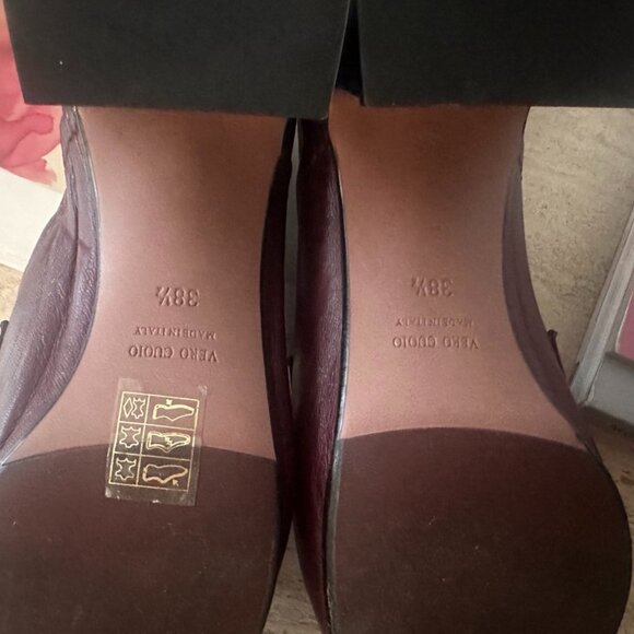 Mara Bini Leather Heeled Loafers - Picture 8 of 11